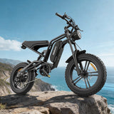 Electric Bike for Adults, 48V 15.6Ah Removable Battery, 7-Speed Electric Mountain Bike with LCD Display