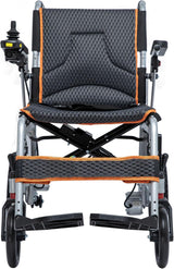 Ultra Lightweight Foldable Electric Wheelchair for Adults, 33 lb Portable Power Chair