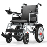 Lightweight Foldable Electric Wheelchair for Adults, 25+ Mile Travel Range, Portable Power Chair, Durable Alloy Frame